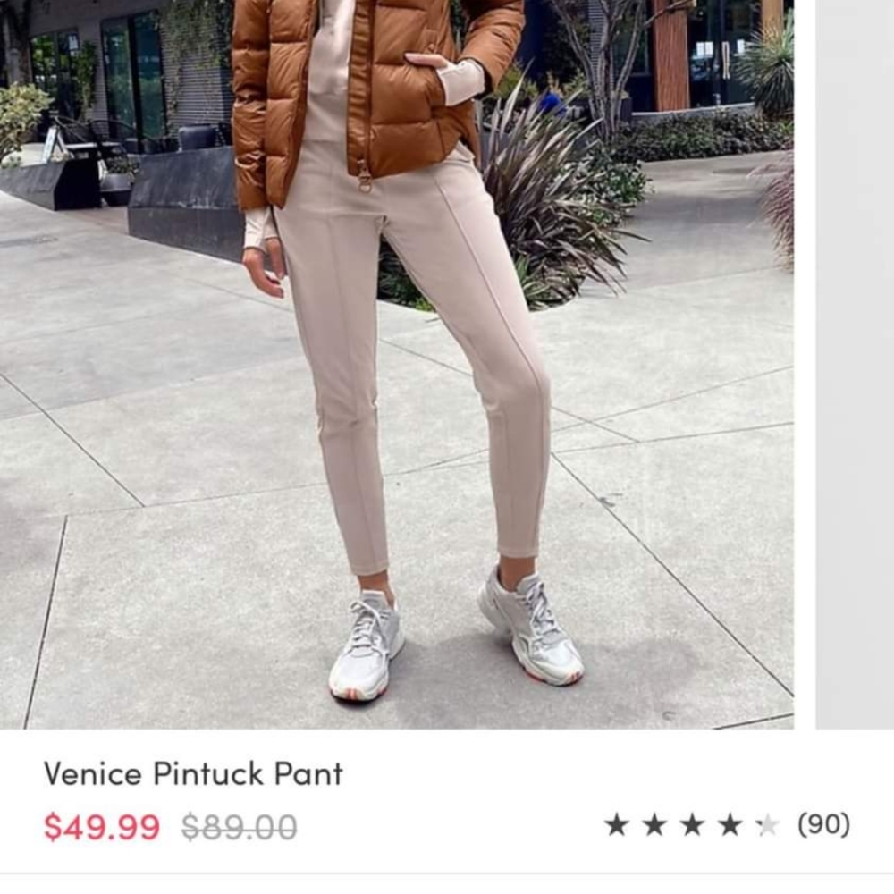 Athleta Venice Pintuck Joggers